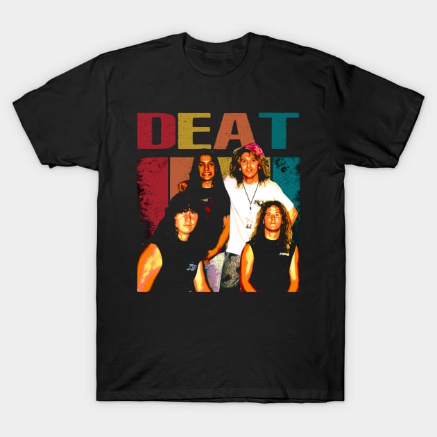 Sonic Carnage Deat Band Tees that Echo the Roar of Metal Titans T-Shirt by woman fllower